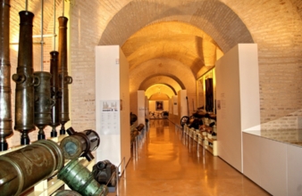  Sala de Artillería en la nueva sede del Museo del Ejército