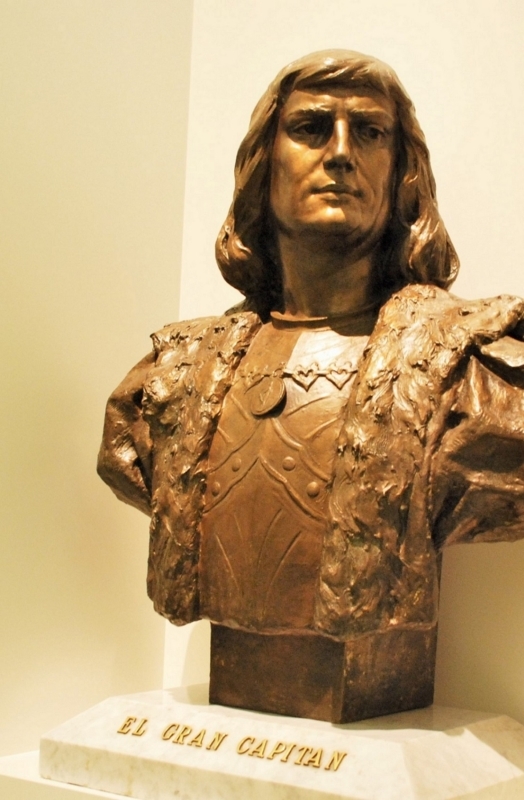 El Gran Capitán. Busto. Modelado. Autor Federico Amutio y Amil. 1908. Museo del Ejército.