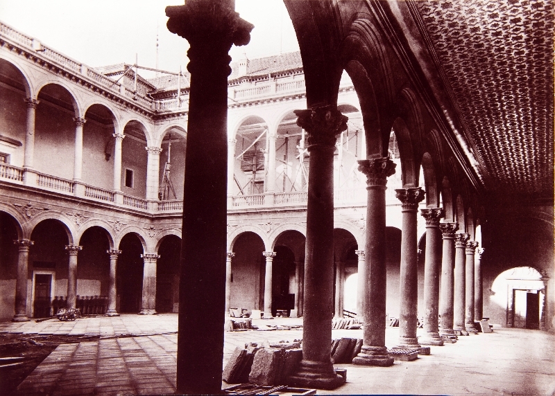 Trabajos de reconstrucción del Alcázar para la instalación de la Academia de Infantería (1868-1872)