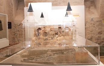  Scale model of the Alcázar after the siege of 1936