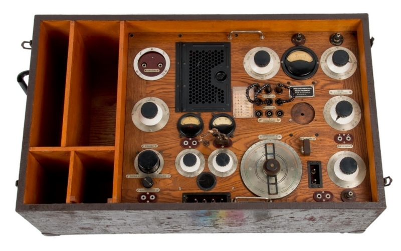 Transmisor onda larga TSN 264 sistema TSN264 sistemaTelefunken.1930
