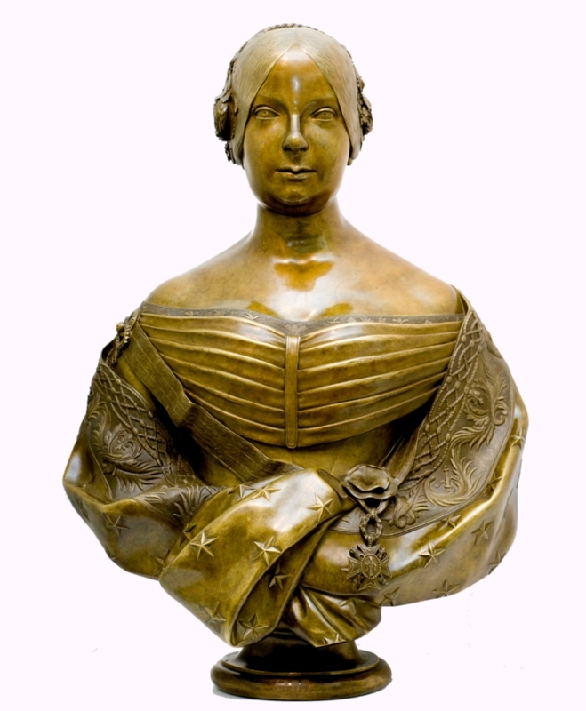 Un busto para conocer a Isabel II
