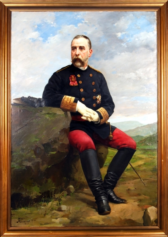 Capitán General RAMÓN BLANCO Y  ERENAS. Foto: Museo del Ejército.